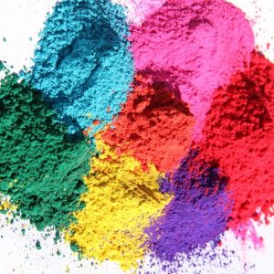 Hybrid powder color